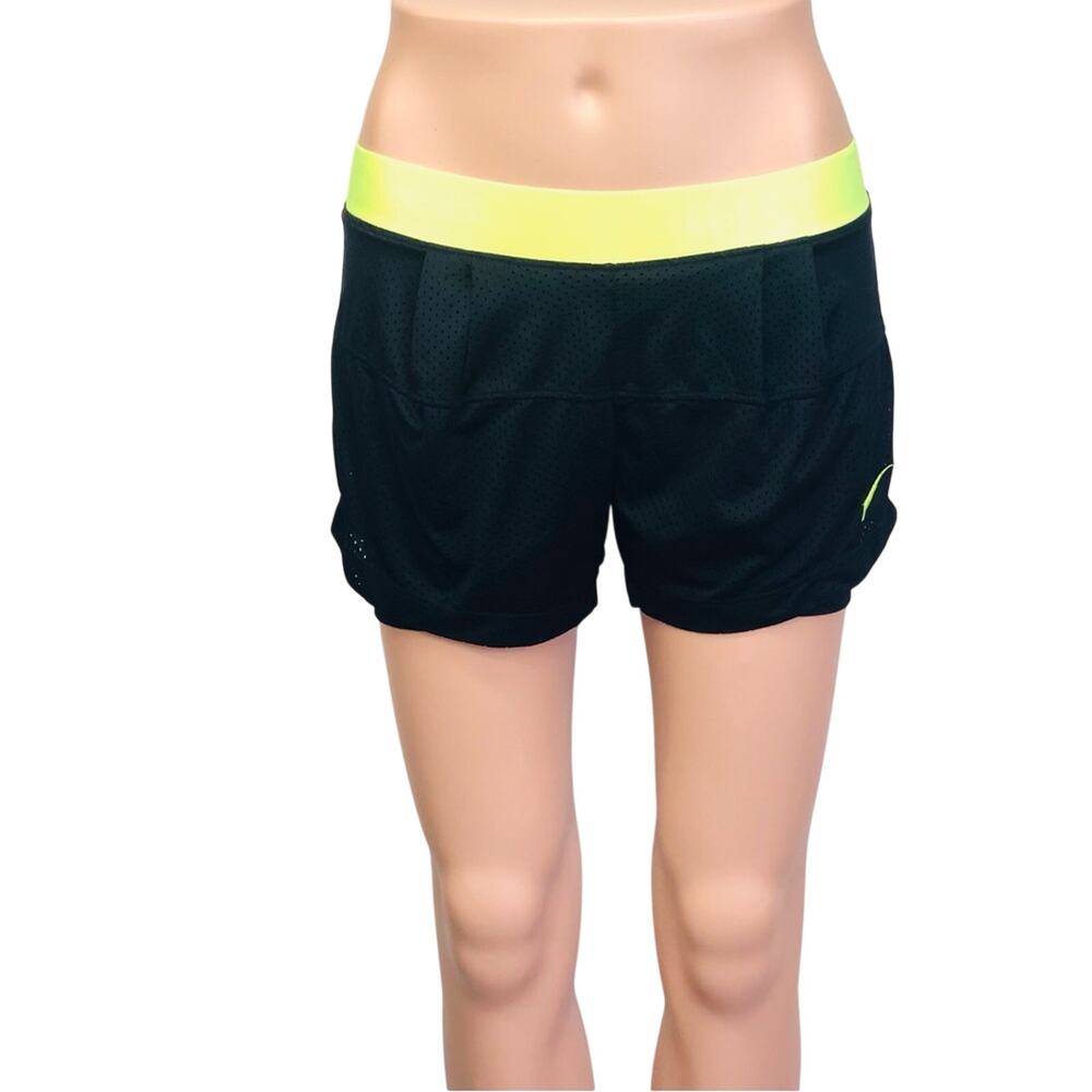 Nike Pro DRI-FIT Black Two in One Shorts Built in Compression Shorts